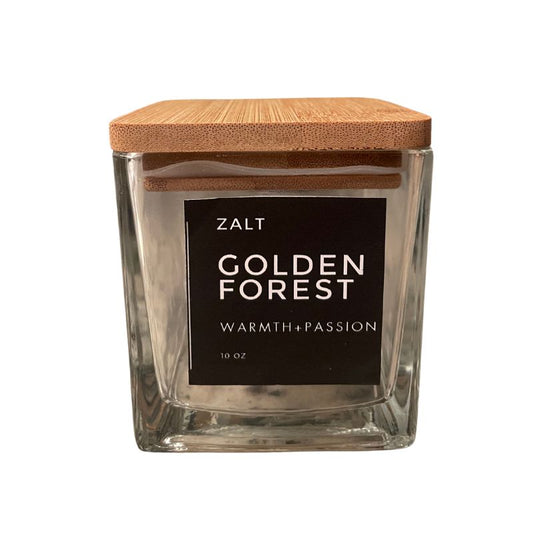 Golden Forest Candle